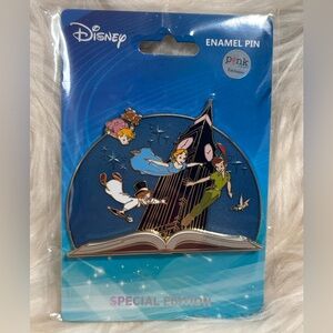 Pink A La Mode SE300 Peter Pan Storybook Once Upon A Time Disney Pin
